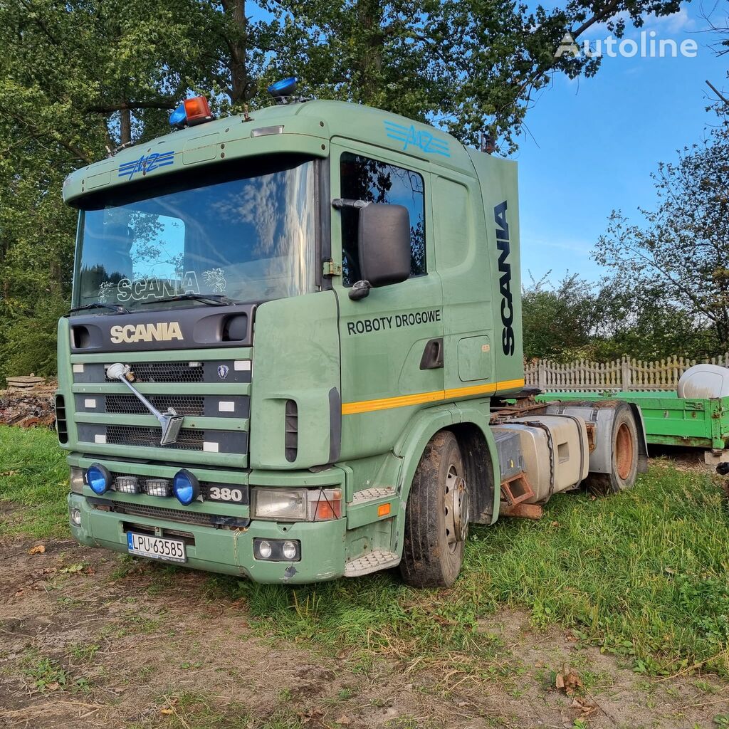 cap tractor Scania 114