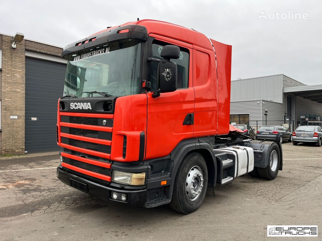 Scania 114 380 Steel/Air - Manual - Airco - Spoilers dragbil