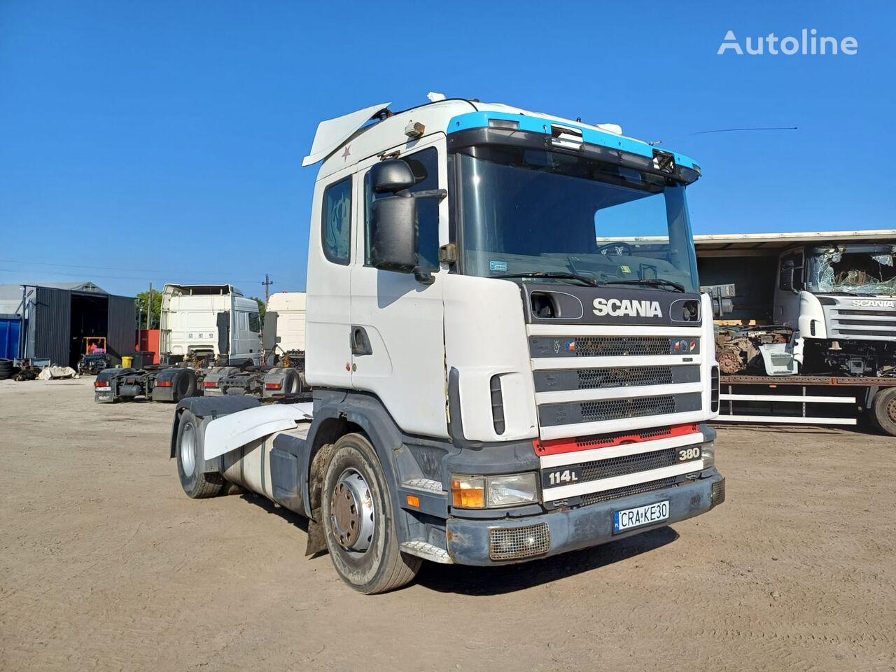 tracteur routier Scania 114 OPTICRUISE