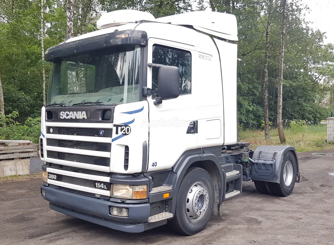 Scania 114L 380 PDE Manual Gearbox / AirCo/Klima / year 2004 tractora