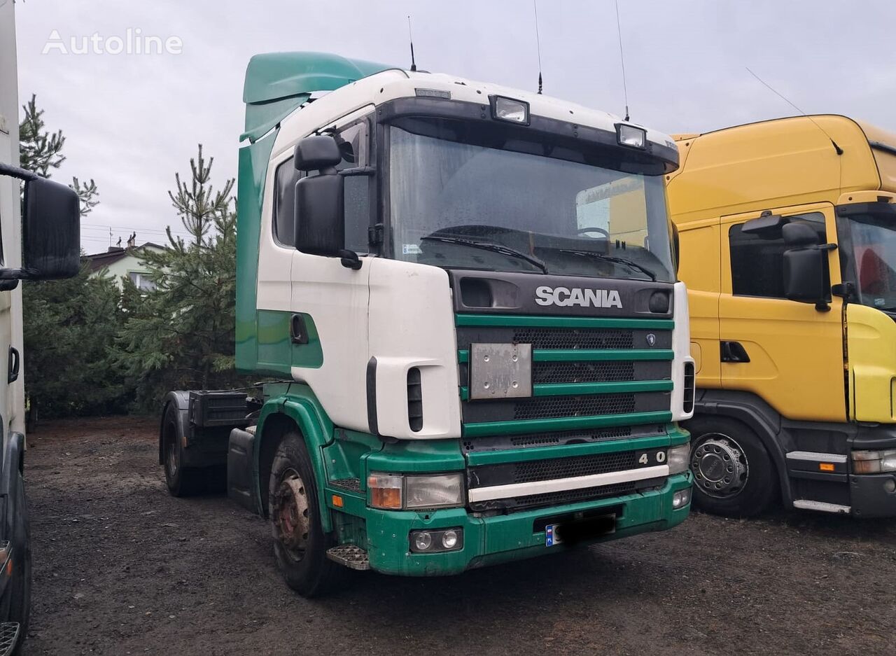 Scania 124 400 truck tractor