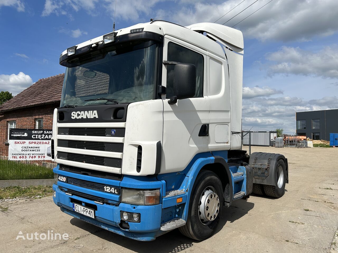 ciągnik siodłowy Scania 124 420