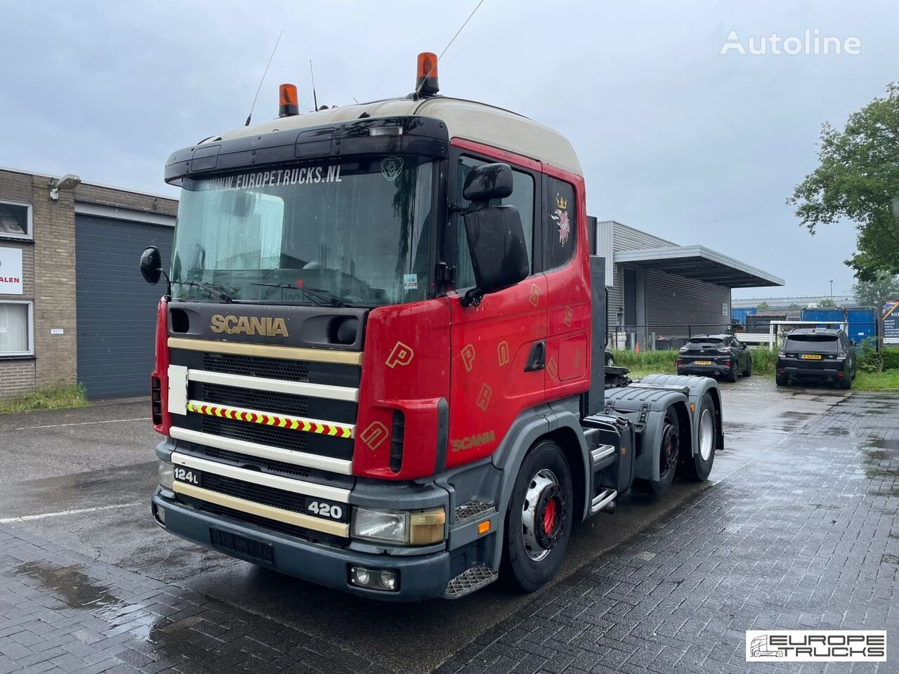 Scania 124 420 Steel/Air - Manual - CR19 tegljač