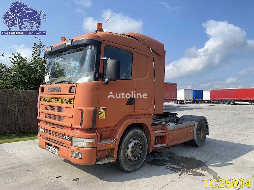 tracteur routier Scania 124 470 RETARDER