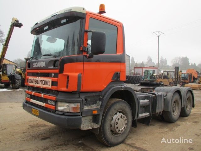 Scania 124C.420 6x4 vilcējs