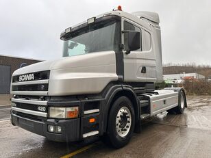 Scania 124G-420. Original 268.588km. truck tractor