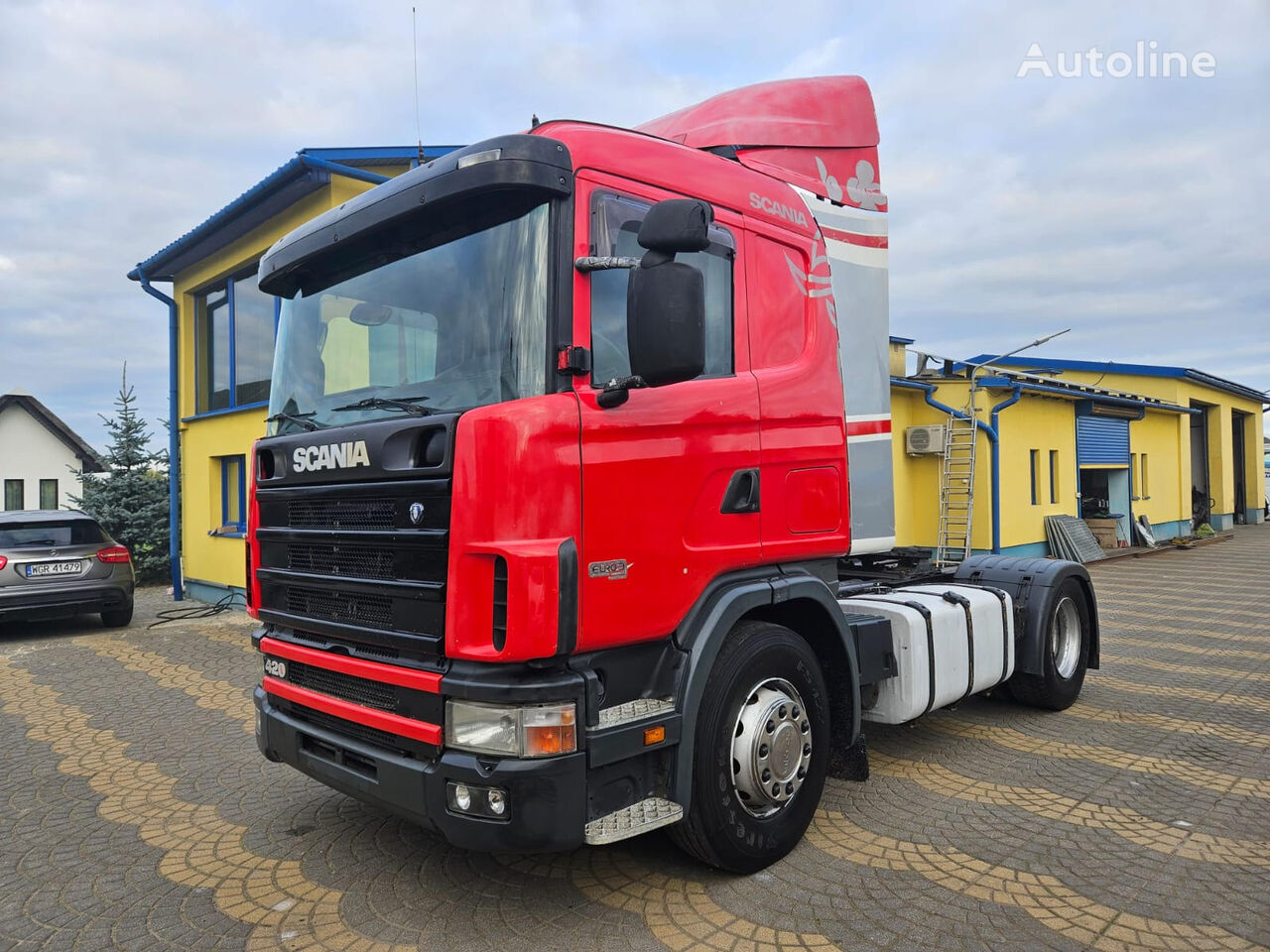 Scania 124L420 truck tractor