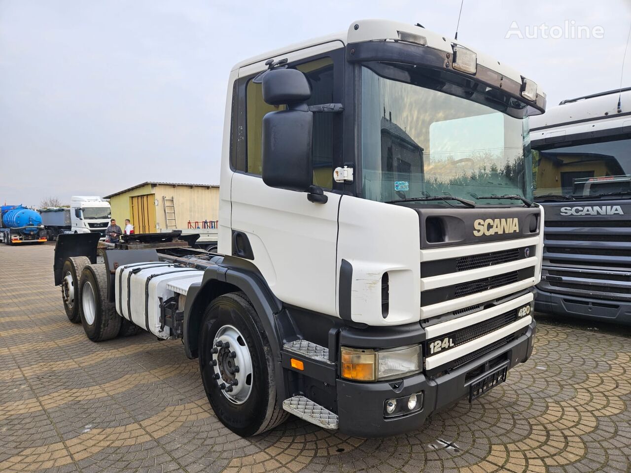 cap tractor Scania 124L420 6x2 PDE