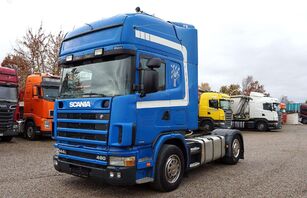 Scania 144L 460 V8 Retarder +Hydrauli vilcējs