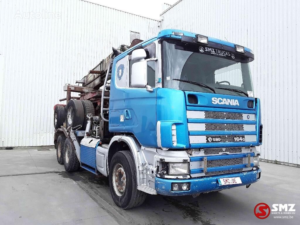 Scania 164 L 580 Loglift 251s 84 A トラクタートラック