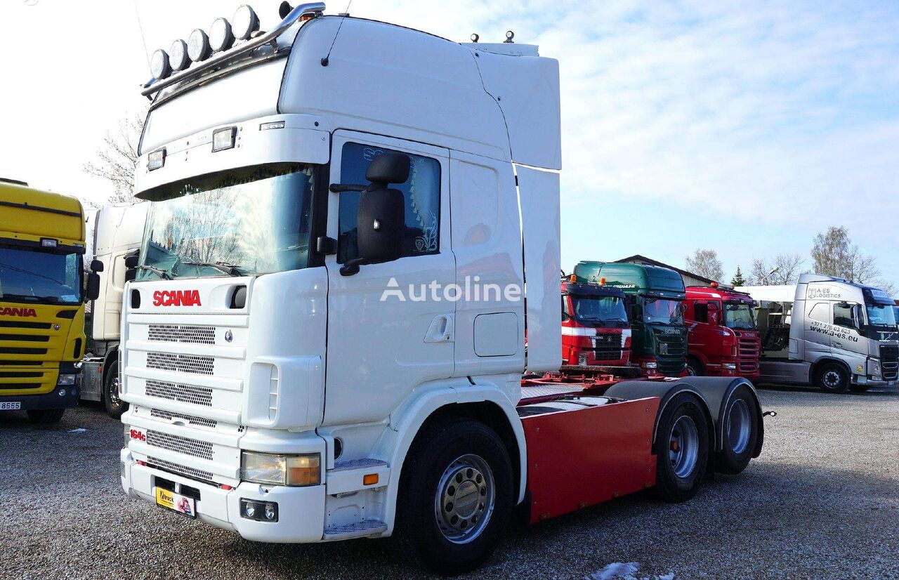 tracteur routier Scania 164L 480 V8 RETARDER 6x2