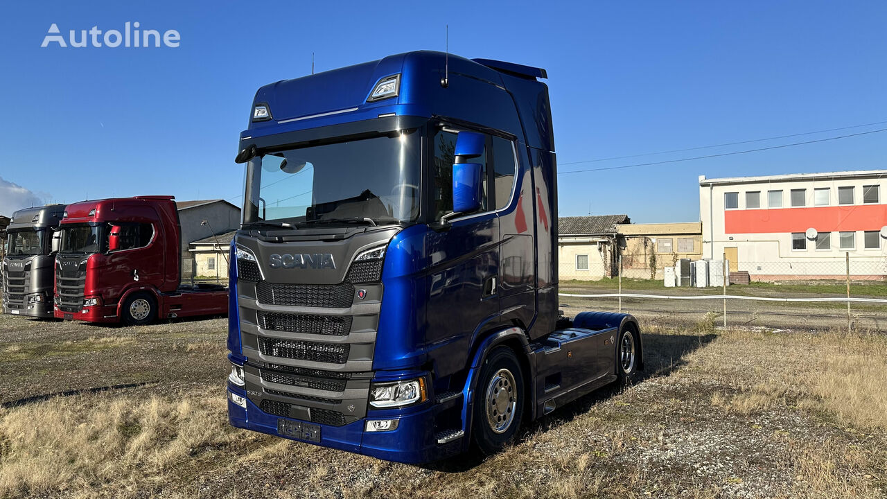 новый тягач Scania 530 S