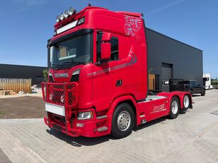 Scania 530S V8 NGS 6x2 tractor, retarder, 10-tires, 396.km, leather, ai &ccedil;ekici