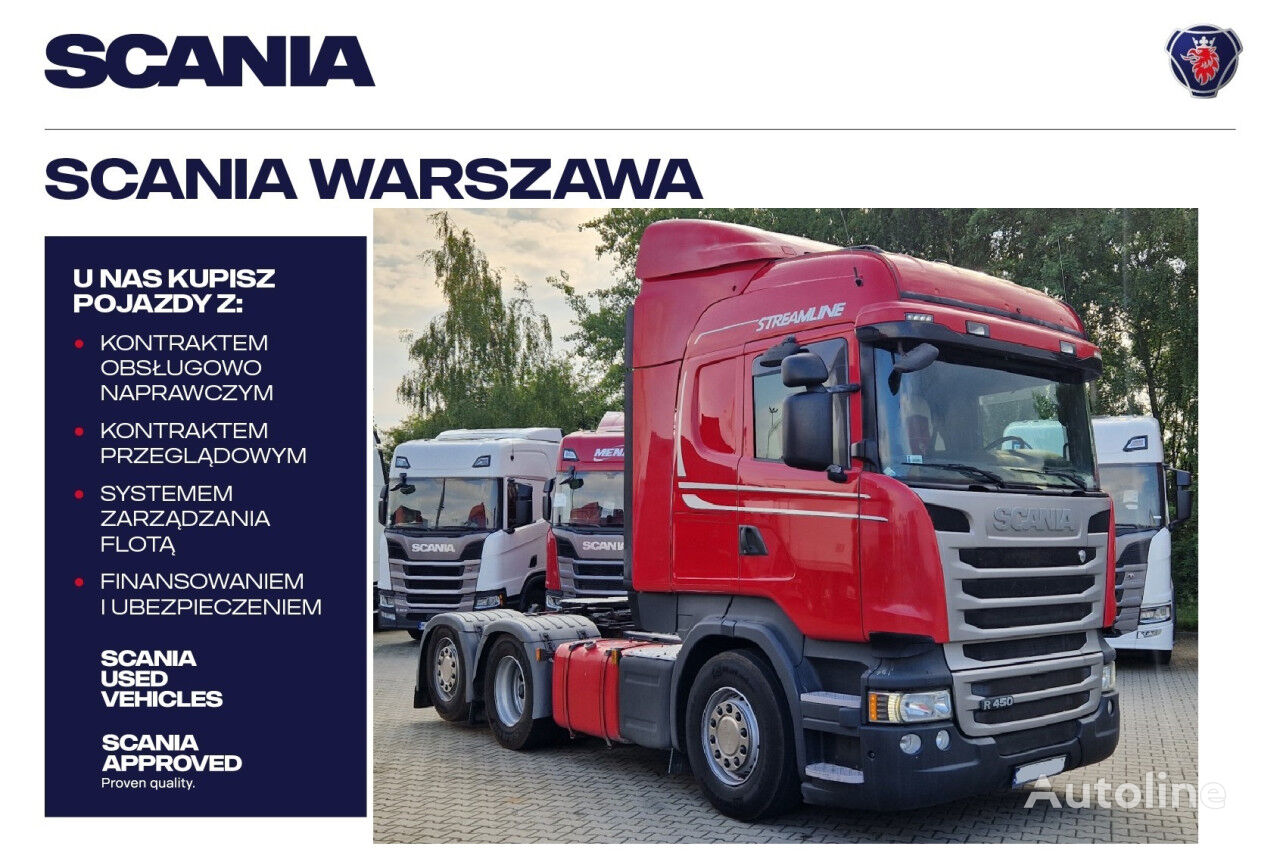 тягач Scania Bogata Werska