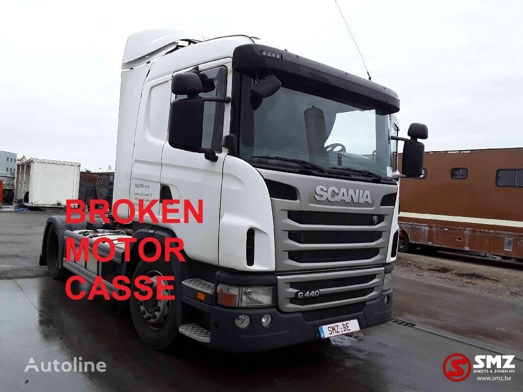 tracteur routier Scania G 440 motor KO