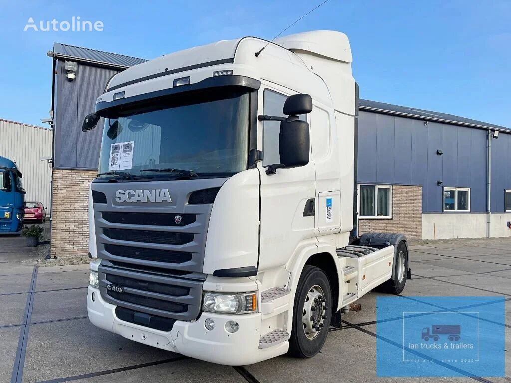 cap tractor Scania G410 4X2 HIGHLINE SPOILERS EURO 6 2017