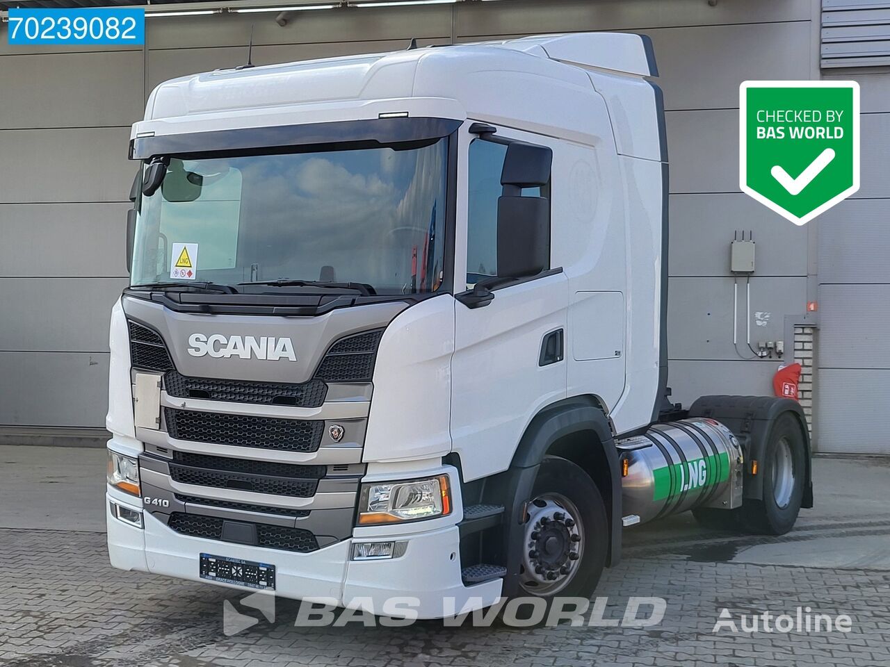 السيارات القاطرة Scania G410 4X2 LNG Retarder 2x Tanks Euro 6