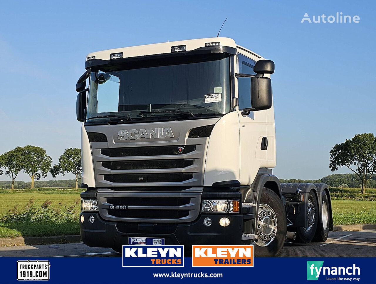 Scania G410 6x2/4 only 151 tkm truck tractor