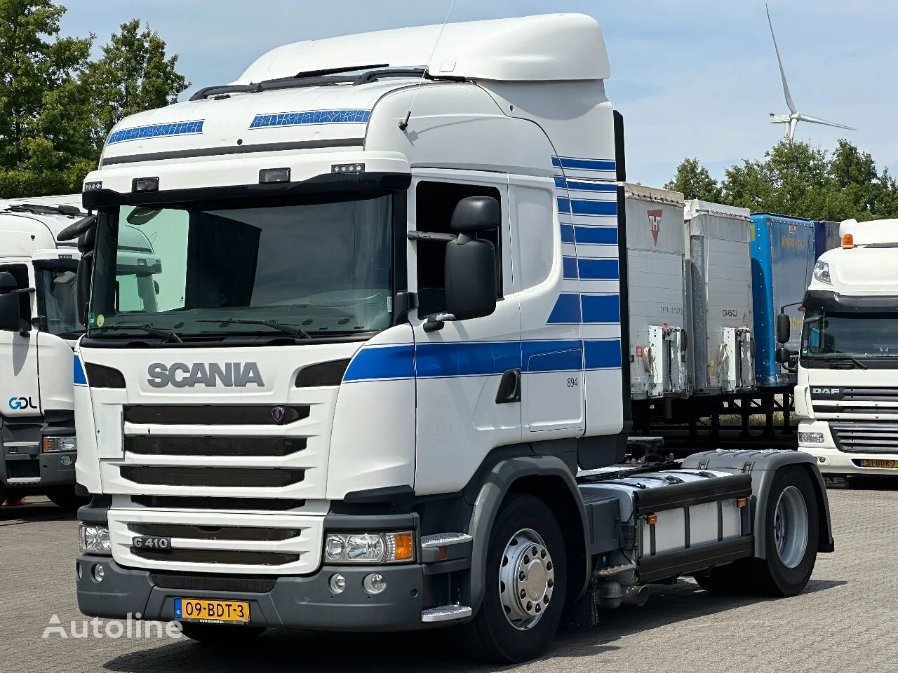 тягач Scania G410 Euro 6 Retarder 2 Tank SCR Only *NL-Truck*