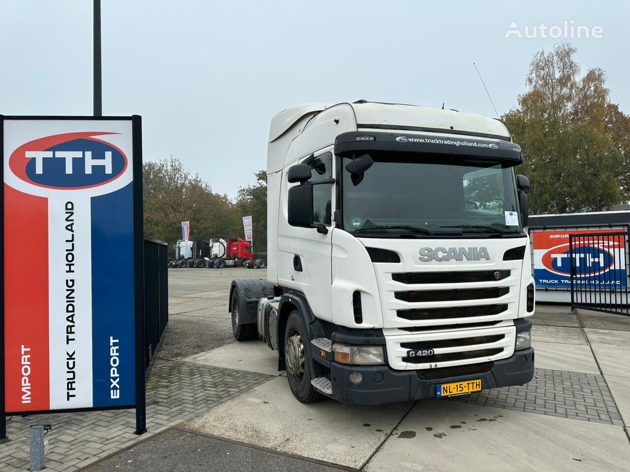 Scania G420 Highline Manual 3+3 Retarder 299.000 km only! Hydraulickit トラクタートラック