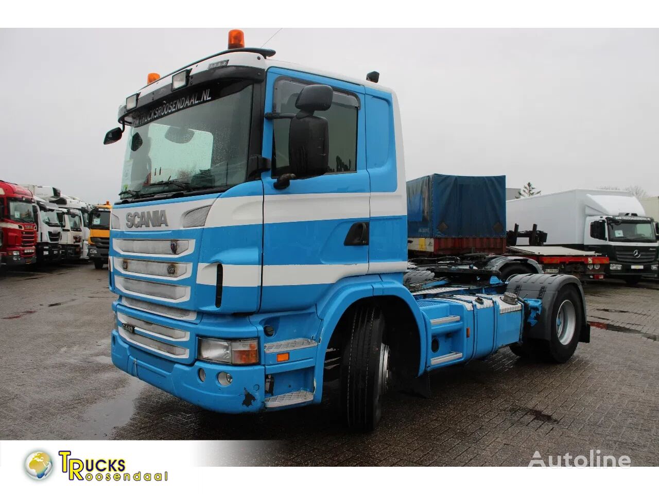 Scania G440 + EURO 5 + pto +RETARDER+ manual vilcējs