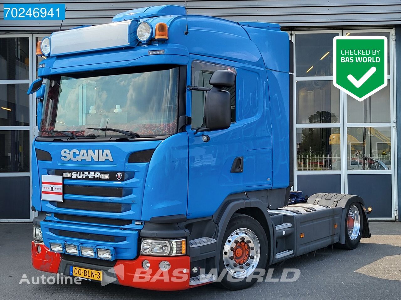 Scania G450 4X2 NL-Truck CG19H Retarder Mega 2x Tanks Standklima LED vilcējs