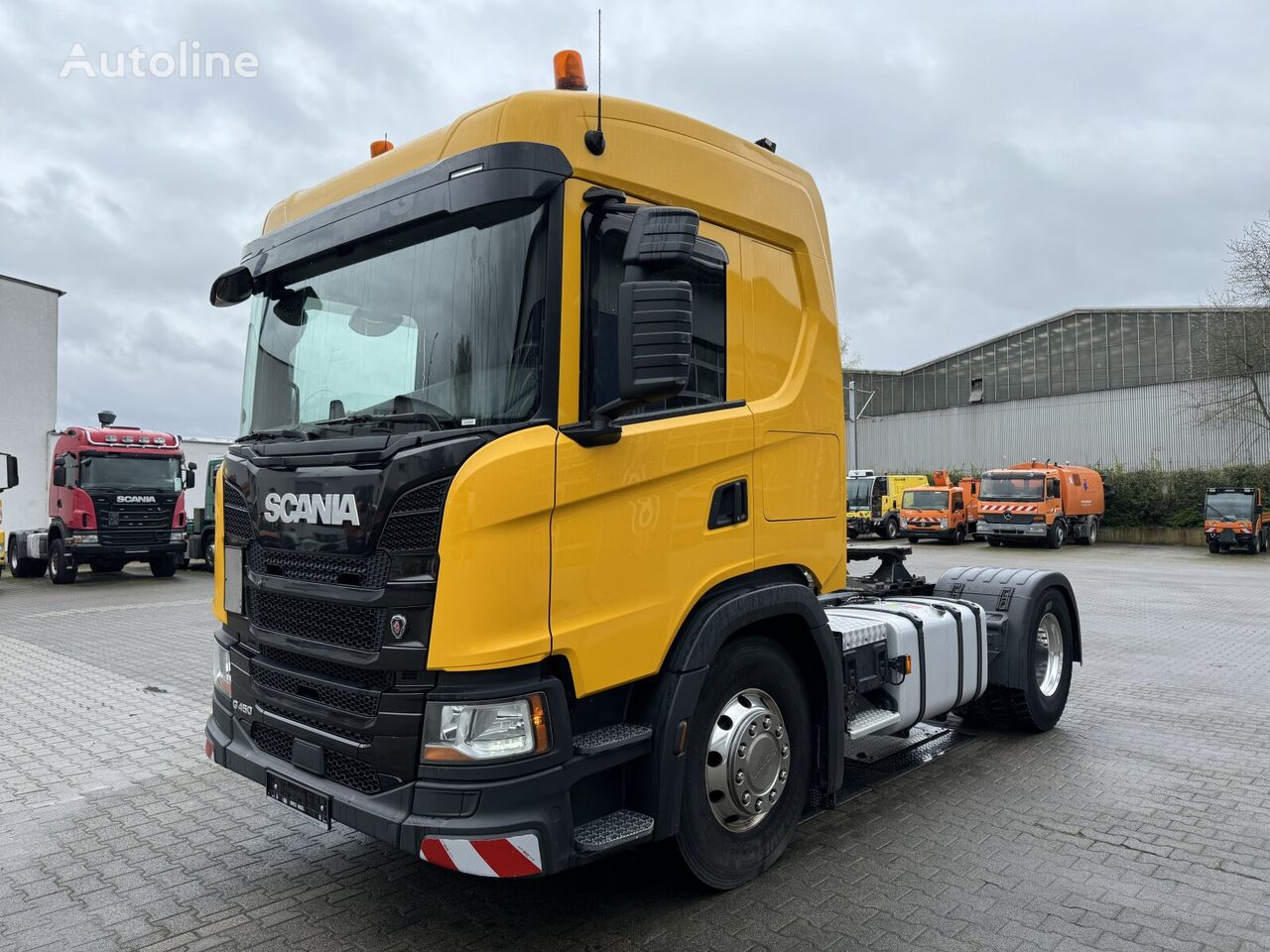 Scania G450 4x2 EURO6 CIĄGNIK SIODŁOWY Z HYDRAULIKĄ WYWROTU truck tractor