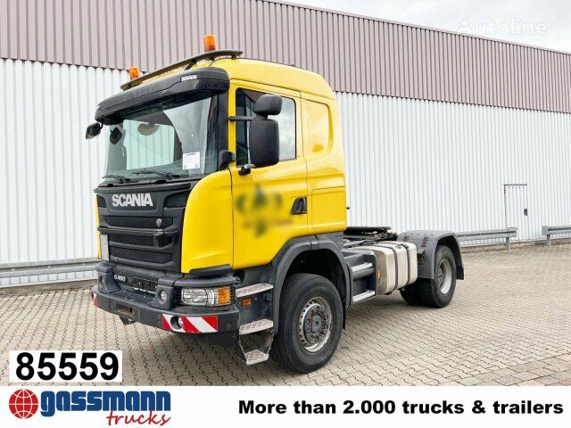 تریلی Scania G450 CA 4x4, Kipphydraulik