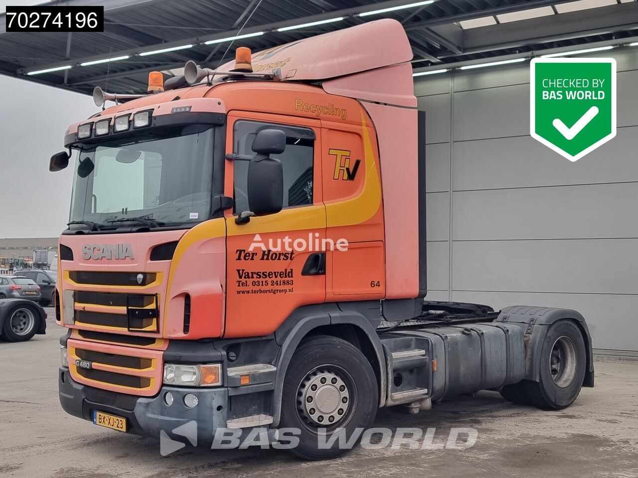 Scania G480 4X2 NL-Truck Euro 5 dragbil