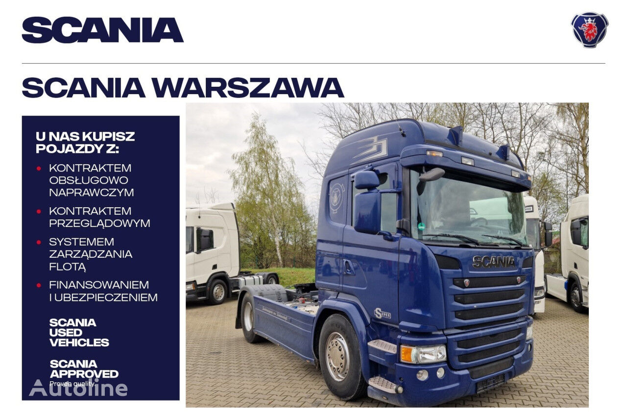 Scania Hydraulika, Bogato Wyposażona Sattelzugmaschine