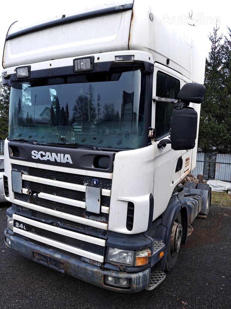 Scania L124 vetopöytäauto osiksi