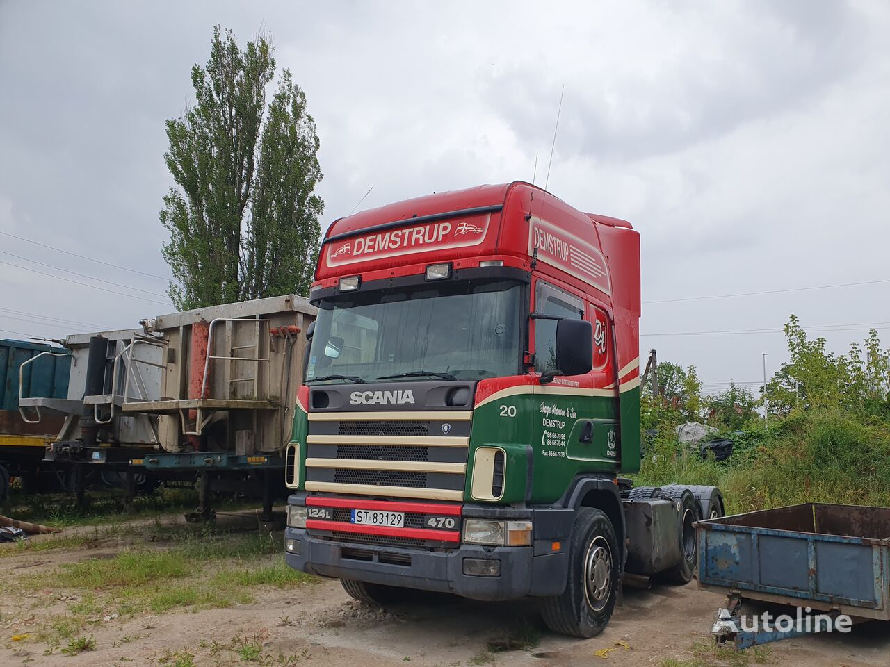 тягач Scania L124