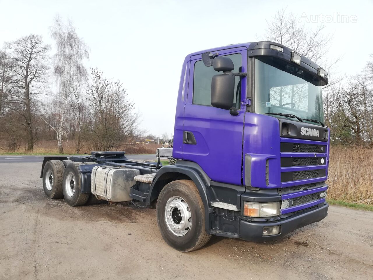 тягач Scania L124 420 PDE