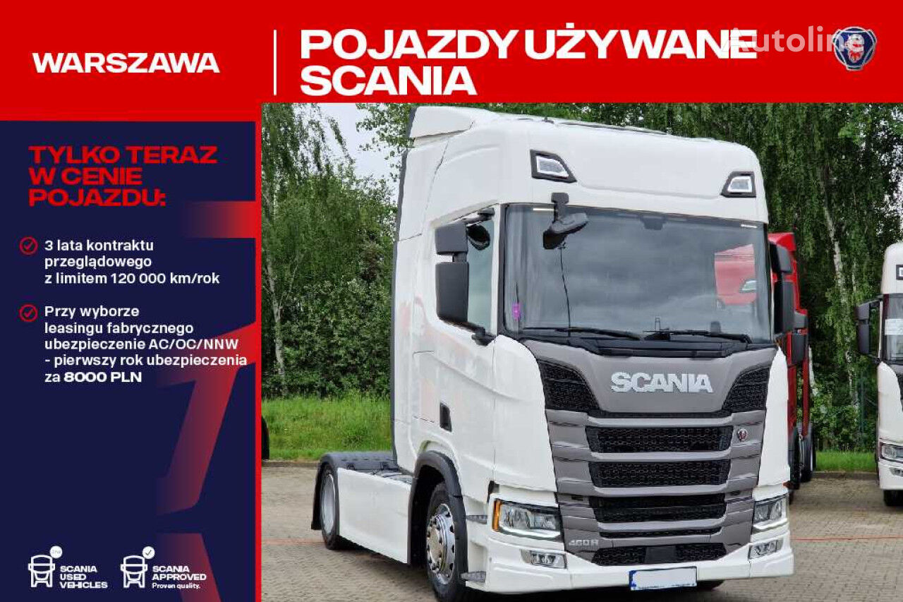 тягач Scania Mega, Super, Klima Postojowa / Dealer Scania Nadar