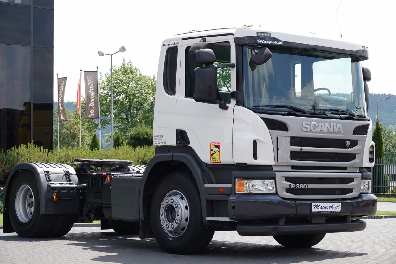 Scania  P 360 / NISKA KABINA / DZIENNA KABINA truck tractor