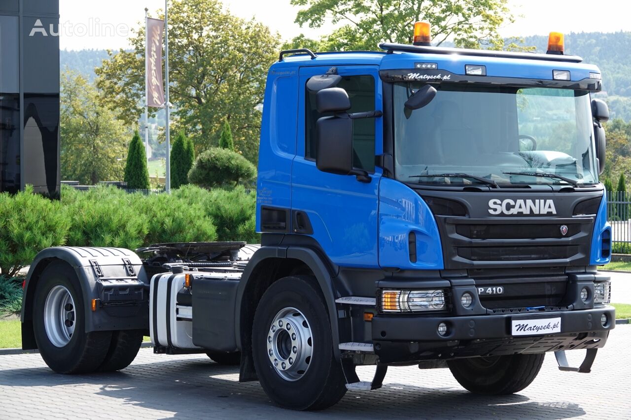 тягач Scania P 410 / RETARDER / HYDRAULIKA / NISKA KABINA / BEZ EGR / EURO 6