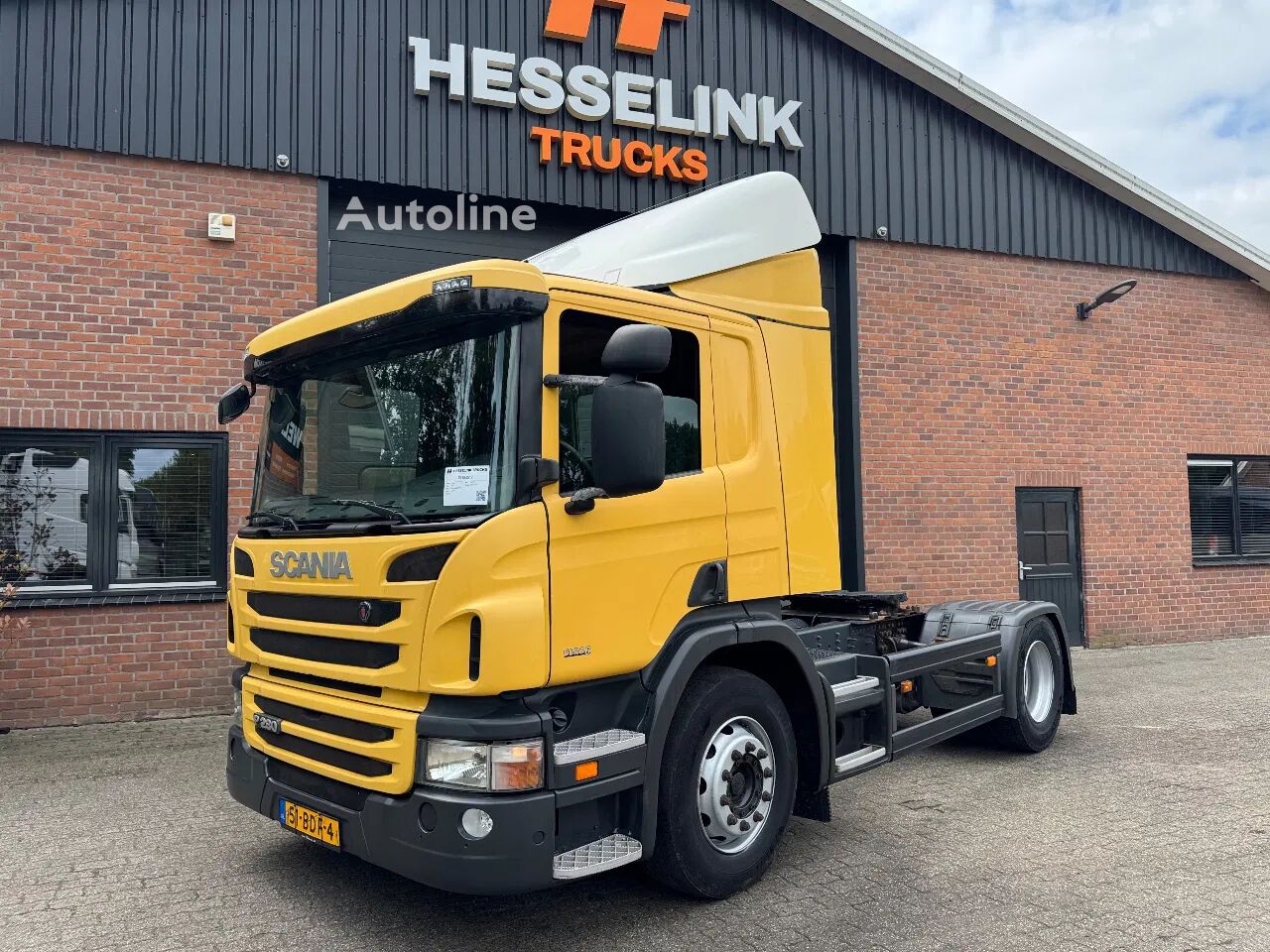 Scania P280 4X2 Dagcabine Airco EURO 6 NL Truck truck tractor for sale | Autoline IN Scania P280 4X2 Dagcabine Airco EURO 6 NL Truck truck tractor - Autoline