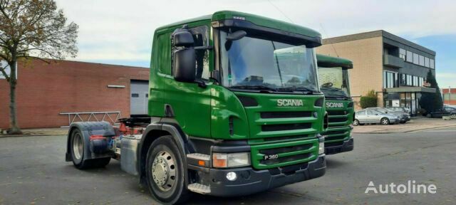 Scania P360 SZM K.Haus Kipperhy. Klima Blatt/Luft truck tractor