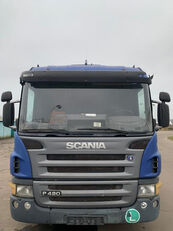 тягач Scania P420 + полуприцеп лесовоз