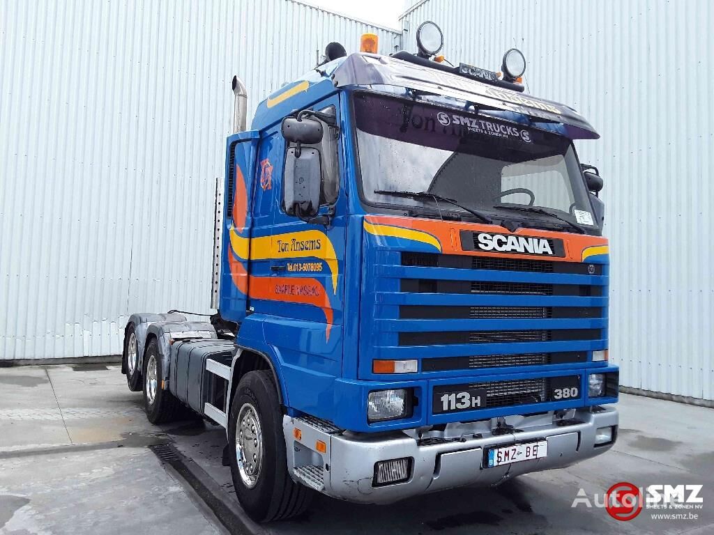 ciągnik siodłowy Scania R 113 380 boogie NL truck