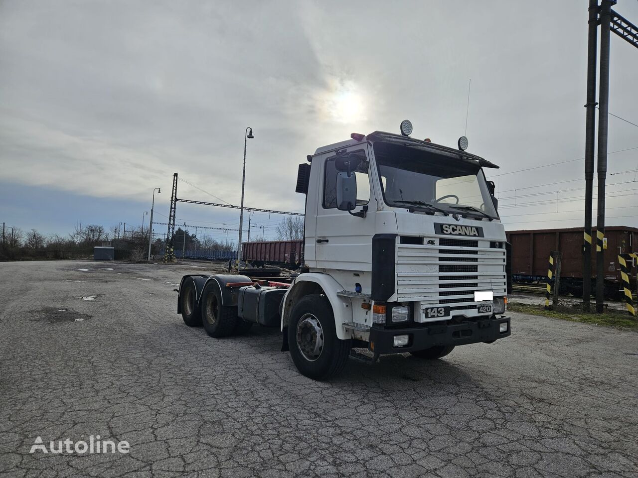 트랙터 트럭 Scania R 143H