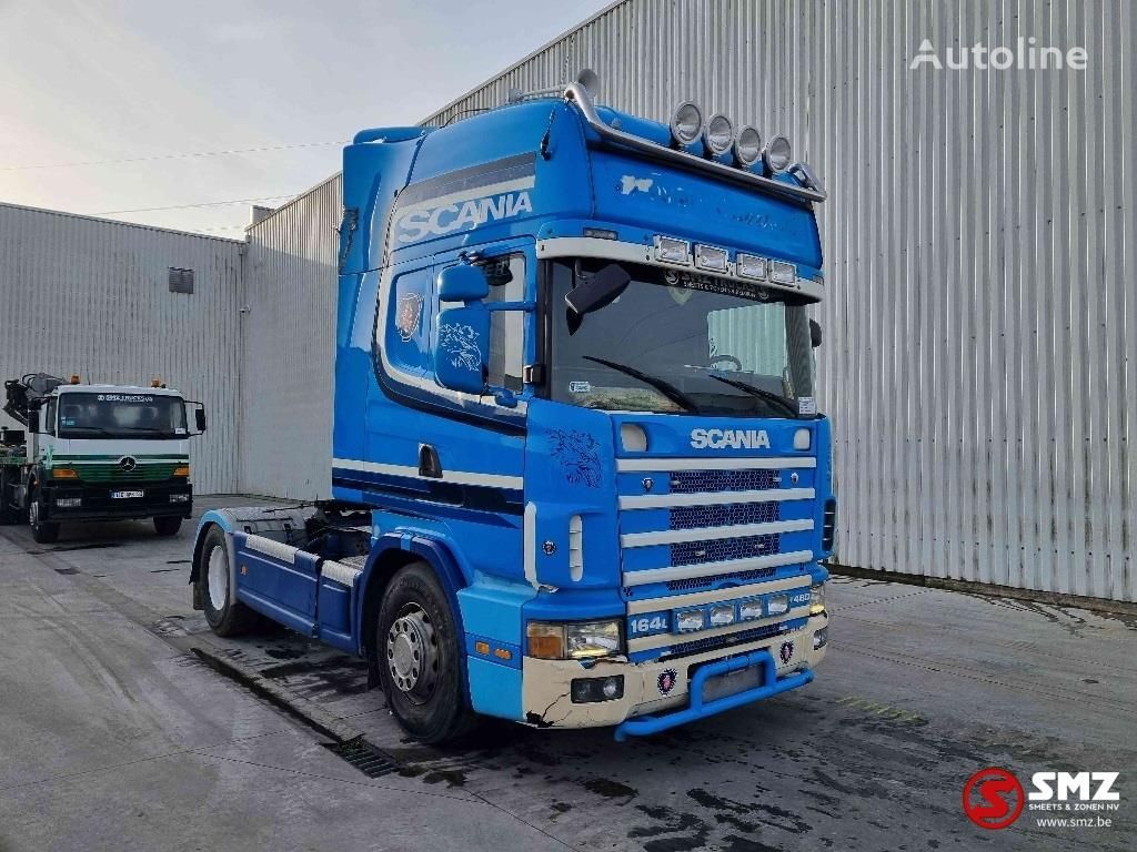 트랙터 트럭 Scania R 164 Topline NL truck