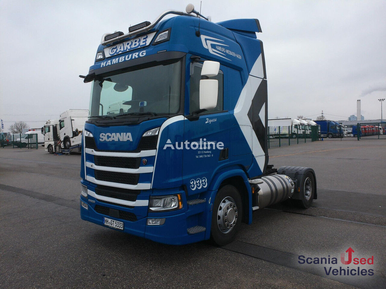 السيارات القاطرة Scania R 410 A4x2LA LNG