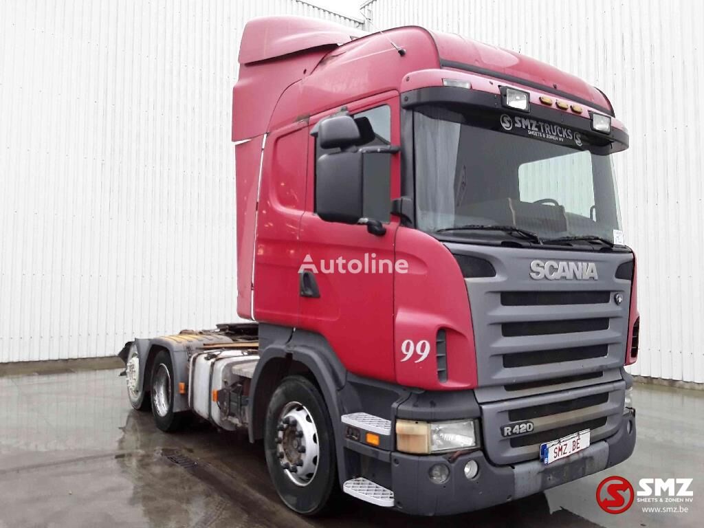 Scania R 420 6x2 truck tractor