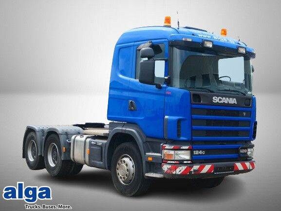 Scania R 420 6x4, Retarder, Klima, Schlafliege, Blattf. truck tractor