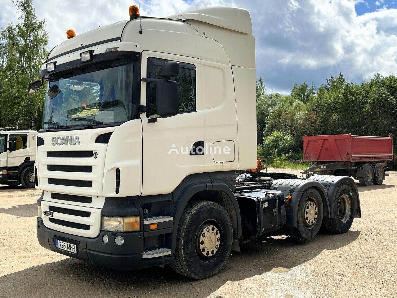 камион влекач Scania R 420 LA6X2/4MNA + Hydraulics