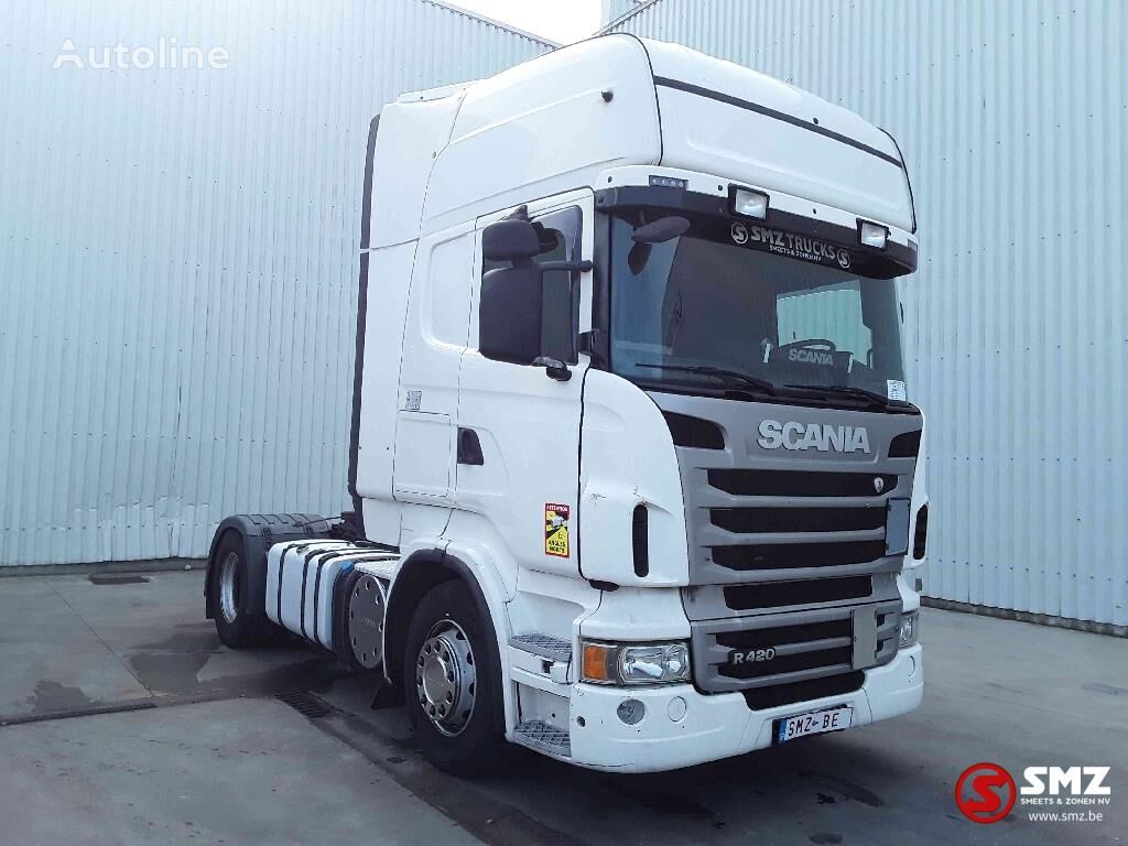 السيارات القاطرة Scania R 420 Topline retarder