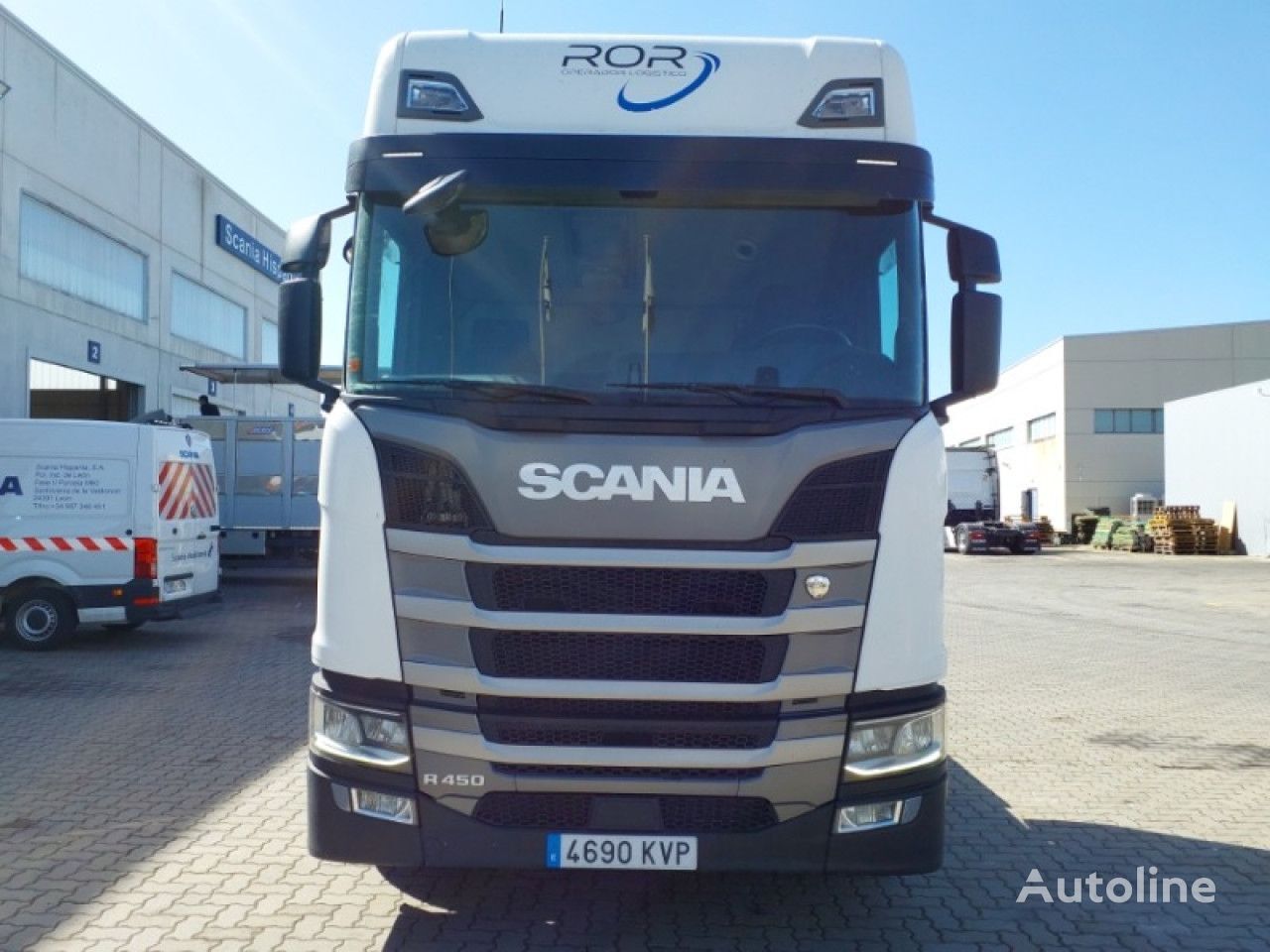 Scania R 450 trækker