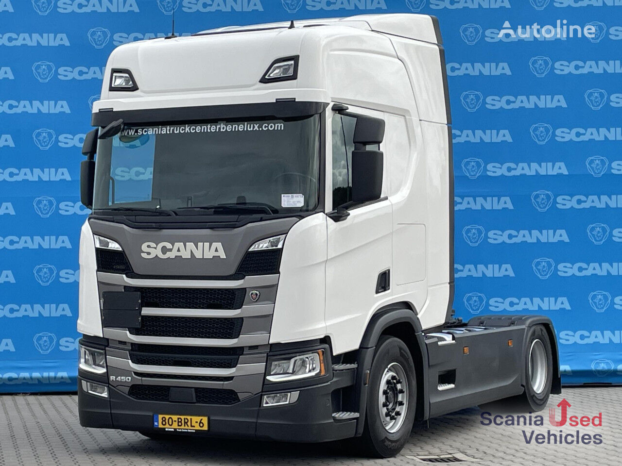 트랙터 트럭 Scania R 450 A4x2NB RETARDER FULL AIR P-AIRCO DIFF-L ADR