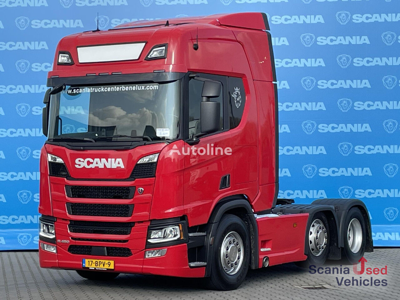 السيارات القاطرة Scania R 450 A6x2/4NA LED NAVI RETARDER PTO